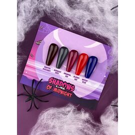 LUNAmoon. Halloween Collection, "Shadows of Midnight", Gel Polish, 5*8 ml #2