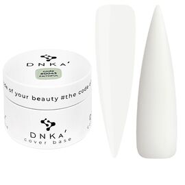 УЦІНКА / DNKa’ Cover Base #0043 Faithful (milky), 30 ml, білий молочний #1