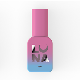 LUNAmoon. Non Wipe Top Coat, 13 ml, глянцевий топ без липкого шару #1