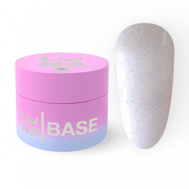 LUNAmoon. Cover BASE #11, MILK with SHIMMER, 30 ml #1