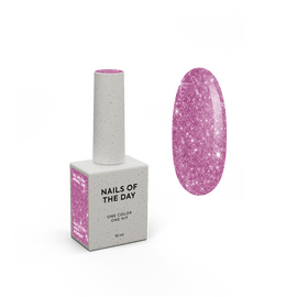 NOTN Гель-лак Aperol, #200, світловідбиваючий рожевий, 10 мл #1