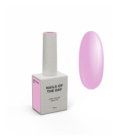 NOTD. Bottle Gel #8, Bright Pink, 10 ml, рідкий надміцний гель, яскравий рожевий #1