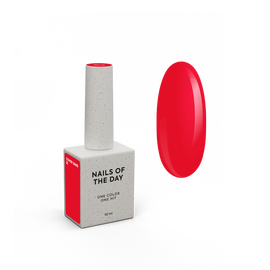 NOTD. Cover Base, NEW Formula #32, 10 ml, червона камуфлююча база #1