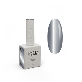 NOTN. Korean "Cat eye" Gel Polish #13, 10 ml, гель-лак "котяче око" темно-сірий #1