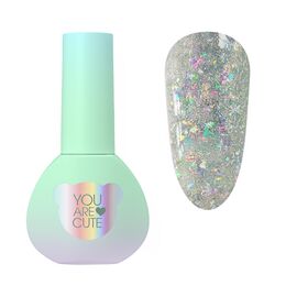 You Are Cute. Hollywood Top Coat, #1, 5 ml, світловідбиваючий  топ #1