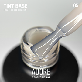 ADORE. Tint Base, №05, Monotone, 15 ml. Напівпрозора кольорова база для нігтів #2