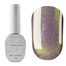 SAGA. Cat's Eye Gel Polish "Smoothie Cat", #02, 10 ml. Гель-лак "Котяче око" хамелеон #1