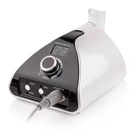 BUCOS. Nail drill "Bucos ZS-711", white, 65W. Фрезер + 6 покращених фрез, 35 тисяч оборотів, реверс,  білий корпус #1