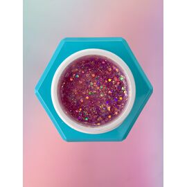 You Are Cute. Builder Gel #36, 15 ml, гель для нарощування з блискучими частинками #2