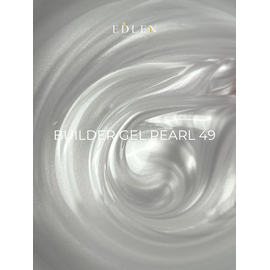 EDLEN. Builder gel Pearl #49, 30 ml. Гель для нарощування з перламутром #2