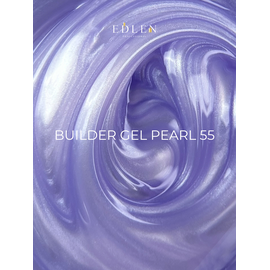 EDLEN. Builder gel Pearl #55, 15 ml. Гель для нарощування з перламутром #2