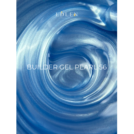 EDLEN. Builder gel Pearl #56, 15 ml. Гель для нарощування з перламутром #2