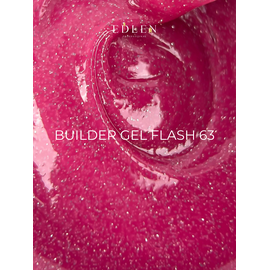 EDLEN. Builder gel, Flash #63, 15 ml #2