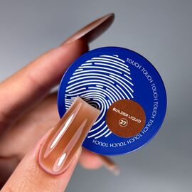 TOUCH. Liquid Builder Gel #27, 15 ml, міцний рідкий гель для нарощування #2