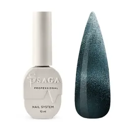 SAGA. Cat's Eye Gel Polish "Dream Cat", #08, 10 ml. Гель-лак "Котяче око" кришталевий #1