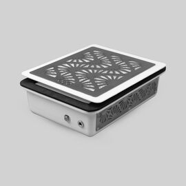 ÜLKA. Built-in Nail dust Collector "Ego Ami", white. Витяжка вбудована #1