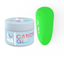 LUNAmoon. Candy Builder Gel #2 Lime, 15 ml, гель моделюючий, лайм #1