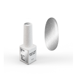 NOTD. Gel Polish "Cat eye" #01, 6 ml, гель-лак "котяче око" з поталлю #1