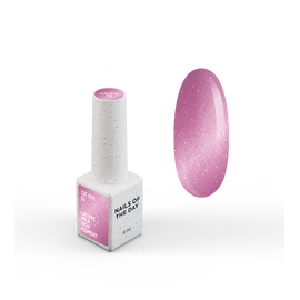 NOTD. Gel Polish "Cat eye" #02, 6 ml, гель-лак "котяче око" з поталлю #1