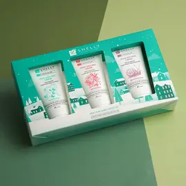 SHELLY. New Year Hand Cream Set, 45 ml x 3 pcs. Новорічний набір кремів для рук, 45 мл х 3 шт. #2