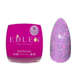 EDLEN Builder gel Flash №6, 30 ml #1