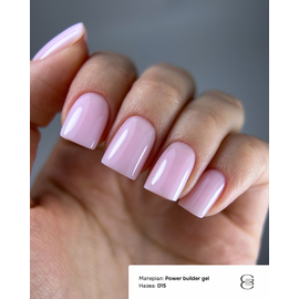 GÉMELY (ex GA&MA). Power builder gel #15, 15 ml, твердий гель #2