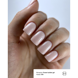GÉMELY (ex GA&MA). Power builder gel #18, 15 ml, твердий гель #2