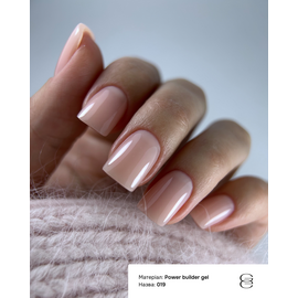 GÉMELY (ex GA&MA). Power builder gel #19, 5 ml, твердий гель #2