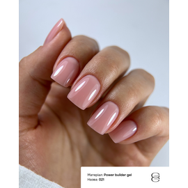 GÉMELY (ex GA&MA). Power builder gel #21, 5 ml, твердий гель #2
