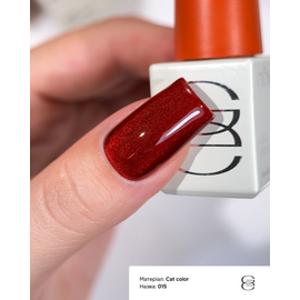 GÉMELY (ex GA&MA). Gel polish Cat Color, #015. Гель-лак світловідбиваючий «Котяче око», 6 ml #2