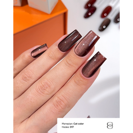 GÉMELY (ex GA&MA). Gel polish Cat Color, #017. Гель-лак світловідбиваючий «Котяче око», 6 ml #2