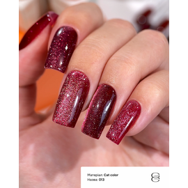GÉMELY (ex GA&MA). Gel polish Cat Color, #013. Гель-лак світловідбиваючий «Котяче око», 6 ml #2