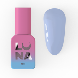 LUNAmoon. Light Acrygel #47 Pale blue with purple undertone, 13 ml, рідкий гель, блідо-синій з фіолетовим підтоном #1