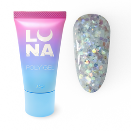 LUNAmoon. Polygel #10, 30 ml, полігель #1