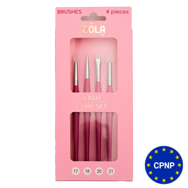 ZOLA. Brushes. Brow Update Set. Набір пензлів для брів, 5 шт #1