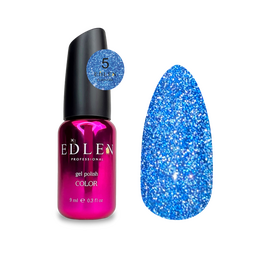 EDLEN Gel Polish Flash Fire №05, 9 ml, світловідбиваючий гель-лак #1