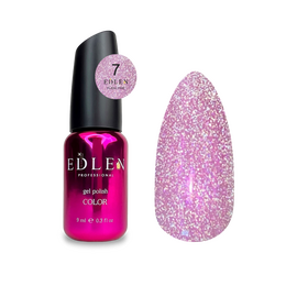 EDLEN Gel Polish Flash Fire №07, 9 ml, світловідбиваючий гель-лак #2