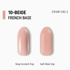 ADORE. French Base, №10, Beige, 15 ml. Камуфлююча база #2
