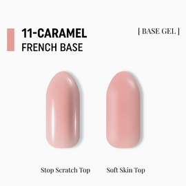 ADORE. French Base, №11, Caramel, 15 ml. Камуфлююча база #2
