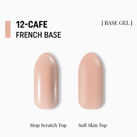 ADORE. French Base, №12, Cafe, 15 ml. Камуфлююча база #2