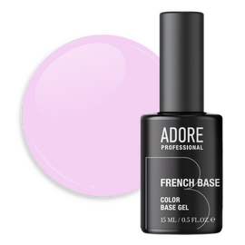 ADORE. French Base, №15, Baby blush, 15 ml. Камуфлююча база #1