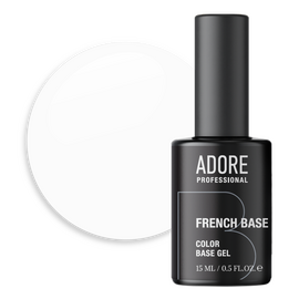 ADORE. French Base, №17, Pure, 15 ml. Камуфлююча база #1