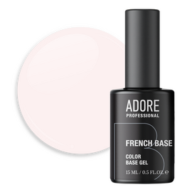 ADORE. French Base, №18, Ivory, 15 ml. Камуфлююча база #1