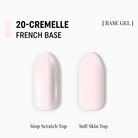 ADORE. French Base, №20, Cremelle, 15 ml. Камуфлююча база #2