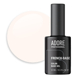 ADORE. French Base, №23, Halo, 15 ml. Камуфлююча база #1
