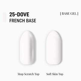 ADORE. French Base, №25, Dove, 15 ml. Камуфлююча база #2