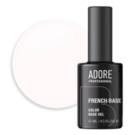ADORE. French Base, №25, Dove, 15 ml. Камуфлююча база #1