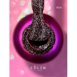 EDLEN Gel Polish Flash Fire №04, 9 ml, світловідбиваючий гель-лак #2