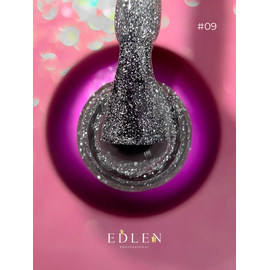 EDLEN Gel Polish Flash Fire №09, 9 ml, світловідбиваючий гель-лак #2