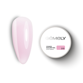 GÉMELY (ex GA&MA). Power builder gel #15, 5 ml, твердий гель #1